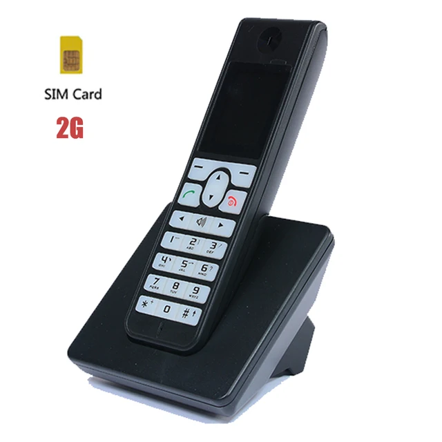 Landline Phone With Sim Card Slot And Wifi GSM 2G 3G WCDMA Wireless Telefon Landline Phone With SIM Card SMS