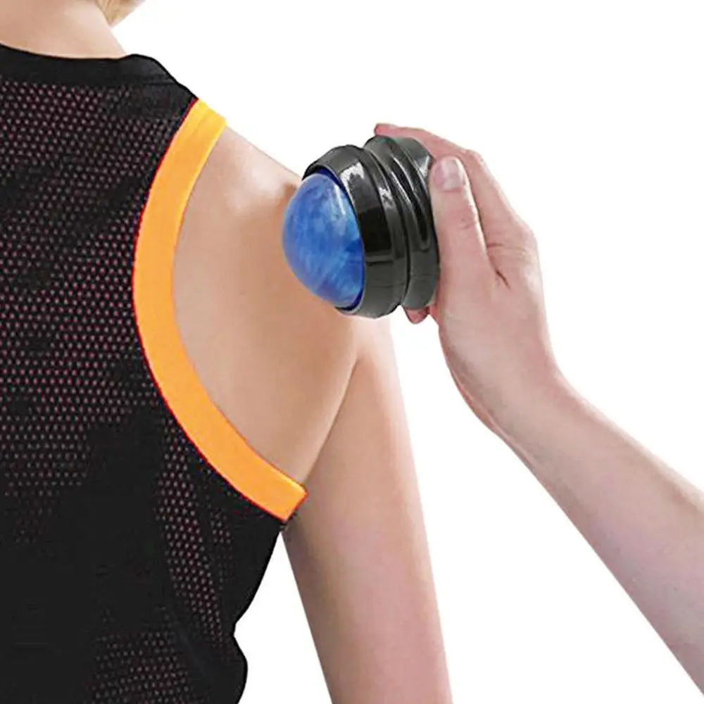Cool Cold Massage Roller Ball Massager Body Therapy Foot Waist Hip Back Relaxer Stress Release Muscle Relaxation Equipment
