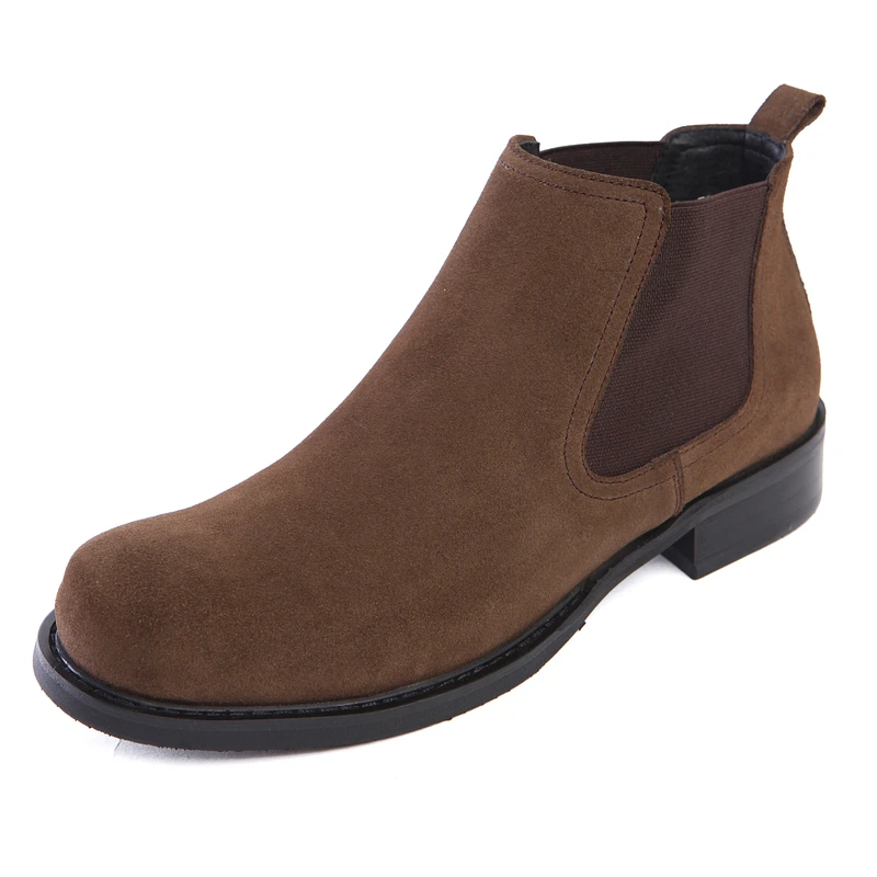 

Fashion Black / Brown mens ankle boots formal shoes genuine leather dress boots mens motorcycle boots outdoor casual shoes