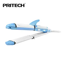 PRITECH Brand Professional 3 in 1 Curling Wand Hair Straightener Magic Hair Curler For Women Hair