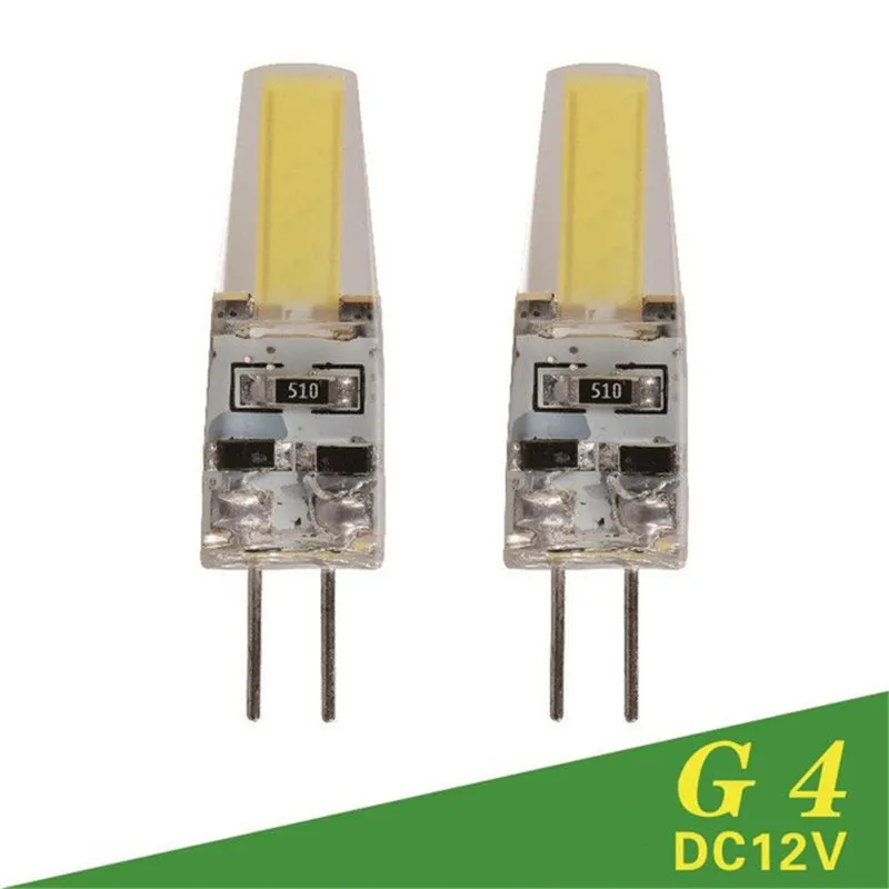 1 шт. суперъярсветодиодный Светодиодная лампа G4 DC AC 12 в 6 Вт 9 Вт|led g4|9w cobled lamp |