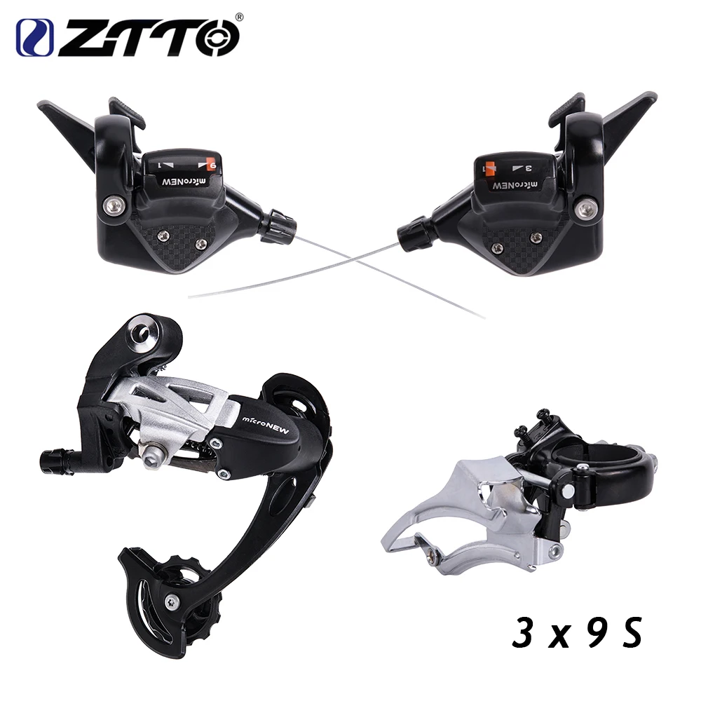 ZTTO велосипед MTB 3X9 27 скорость передний задний переключатель группа для Запчасти m4000 m370 m430 m590 системы