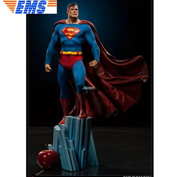 

26" Superhero Statue Justice League Superman Bust Kal-El Full-Length Portrait PF Clark Kent GK Action Figure Toy BOX 65CM B1049