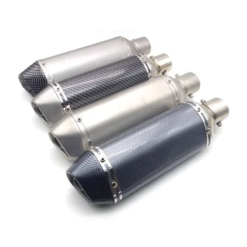 

51mm Inlet Universal motorcycle exhaust Pipe scape moto with DB killer Inside FOR honda msx 125 cb650f cbr650f trk502 suzuki ltz