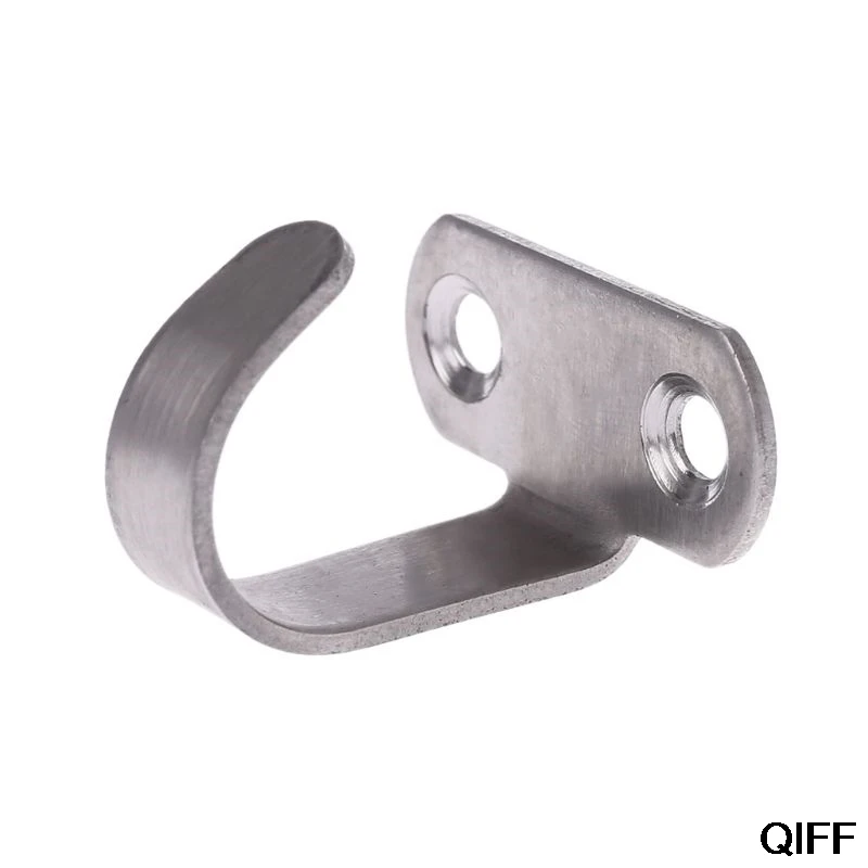 

Wholesale 5x Stainless Steel J Shape Hook For Ceiling Cabinet Top Hanger Cloth Towel Robe May06