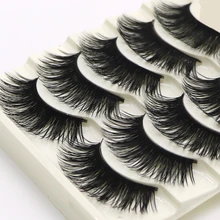 25 пар, женские прозрачные Накладные ресницы с крестиком, накладные ресницы для наращивания, макияж, косметика, инструменты, естественные, крест-накрест, накладные ресницы