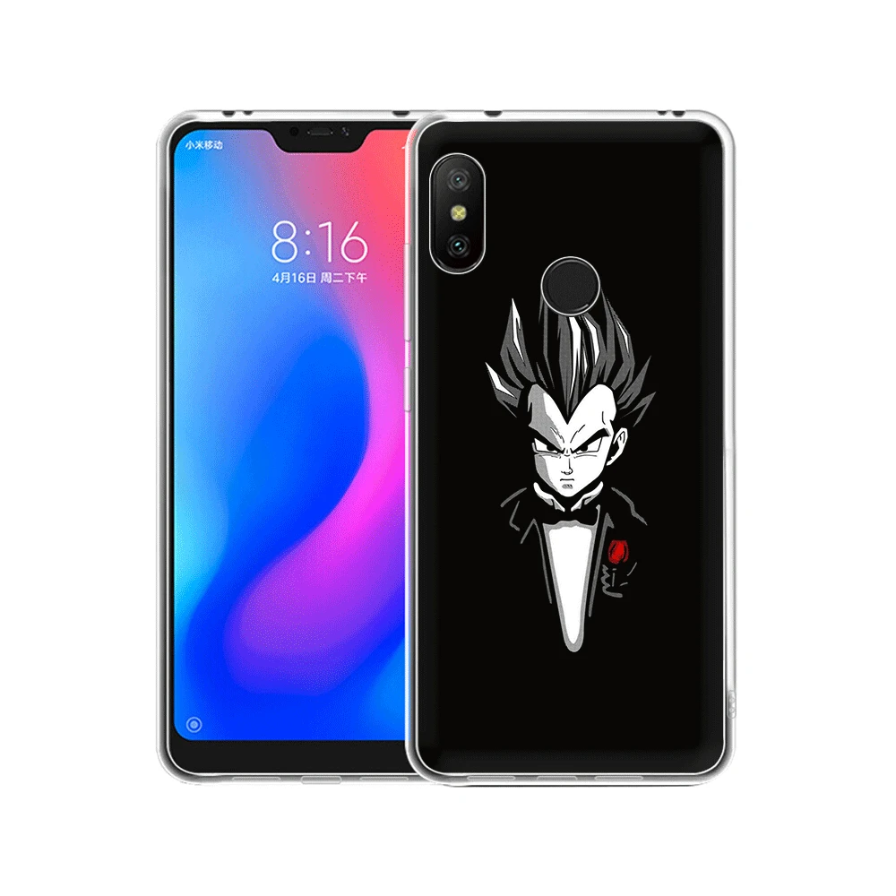 Мягкий чехол из ТПУ для Xiaomi Redmi Note 4 4X 5 6 Pro 5A Prime Dragon Bal Goku|Чехлы-накладки| |