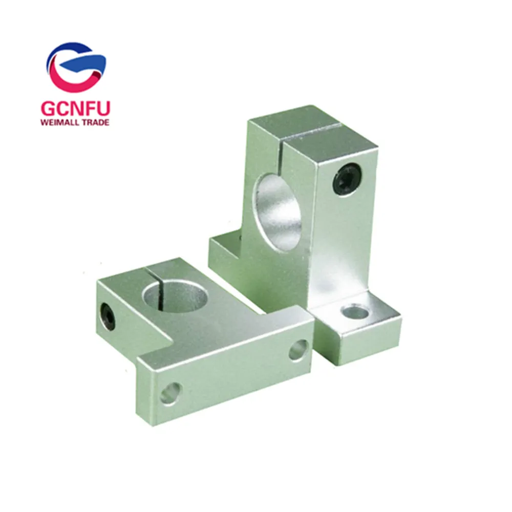 

1PCS Wholesale high quality Vertical bearing seat 8mm 10mm 12mm 13mm 16mm aluminum alloy transmission shaft support seat