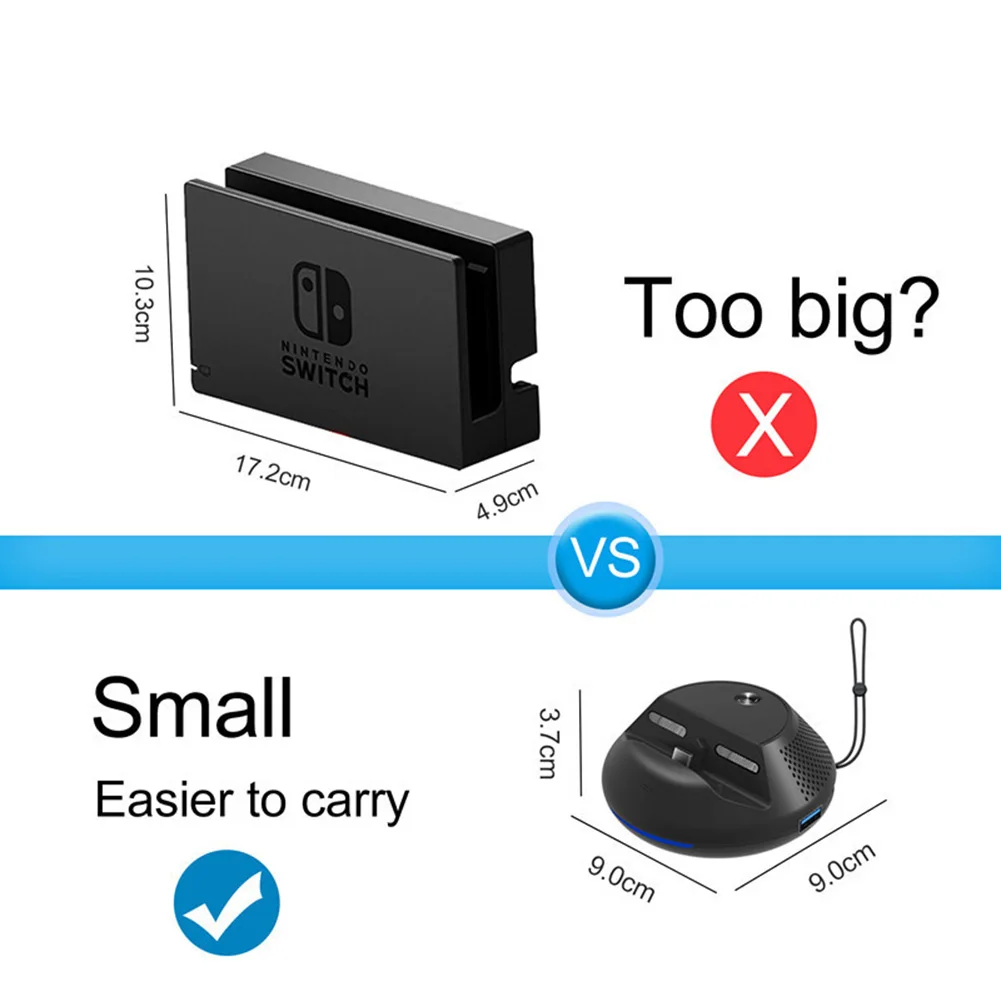 USB شحن محطة تحويل لنينتندو التبديل وحدة التحكم غمبد متعددة الوظائف التلفزيون التبديل حامل حامل محول