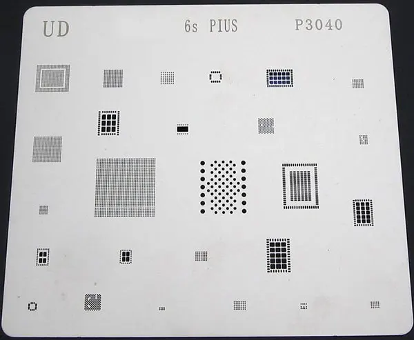 1 шт. микросхема наборы трафаретов для пайки BGA Набор для пайки шаблон iphone 4 4s 5 5C 5S 6 6s 7 Plus, 8, 8 plus, X