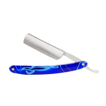 Grandslam 420 бритва для бритья из нержавеющей стали с прямым краем, Парикмахерская, складной нож, Винтажный Мужской инструмент для бритья бороды