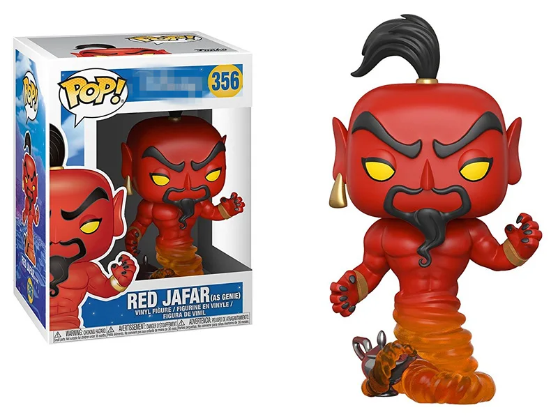 FUNKO POP официальный Аладдин-красный Jafar as Genie Виниловая фигурка коллекционная