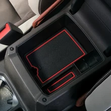 PARA Volkswagen Tiguan Caixa Apoio de Braço Central De Armazenamento Acessórios Caixa de Caixa de Acabamento Interior tiguan Defletor Defletor MK2 Acessórios