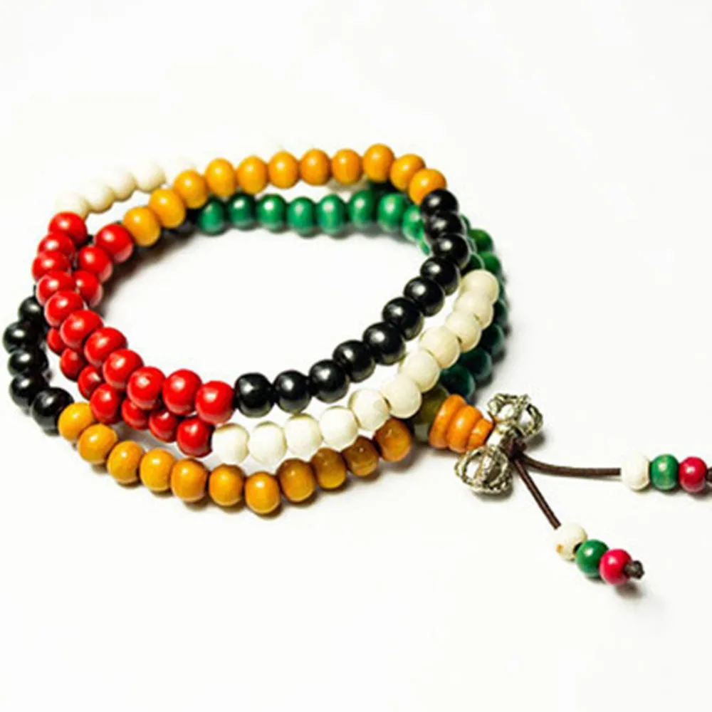 JieyueJewelry модное женское колье из Будды для медитации 6 мм 108 Молитвенное ожерелье