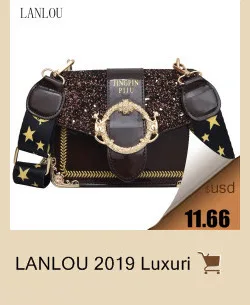 Сумка LANLOU, женская сумка на плечо, роскошные сумки, женские сумки, дизайнерские, высокого качества, с принтом, кожа, модная женская сумка-мессенджер