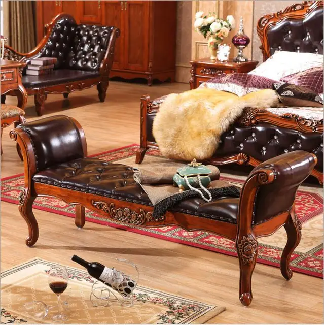 Best Offers high quality European modern bedroom furniture bed end chair o1189 Best Offers high quality European modern bedroom furniture bed end chair o1189
