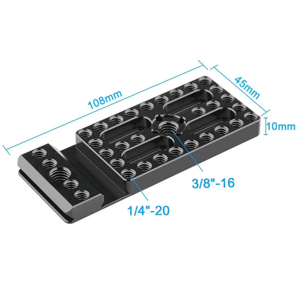 CAMVATE_Easy_Plate_Red_Camera_ARRI_Accessory_Mount_NATO_Rail (3)
