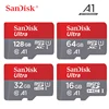 SanDisk Ultra Memory Card 16GB 32GB 98MB/s microSDHC 64GB 128GB 100MB/s microSDXC Class 10 UHS-I A1 TF Card For Smartphone