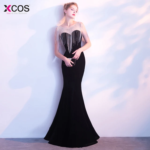 Dark Purple Mermaid Prom Dresses