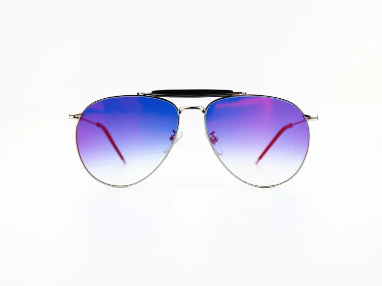 Линзы для солнцезащитных очков красные зеркальные вспышки цвета градиентные синие линзы UV400 EXIA оптические A8 серии