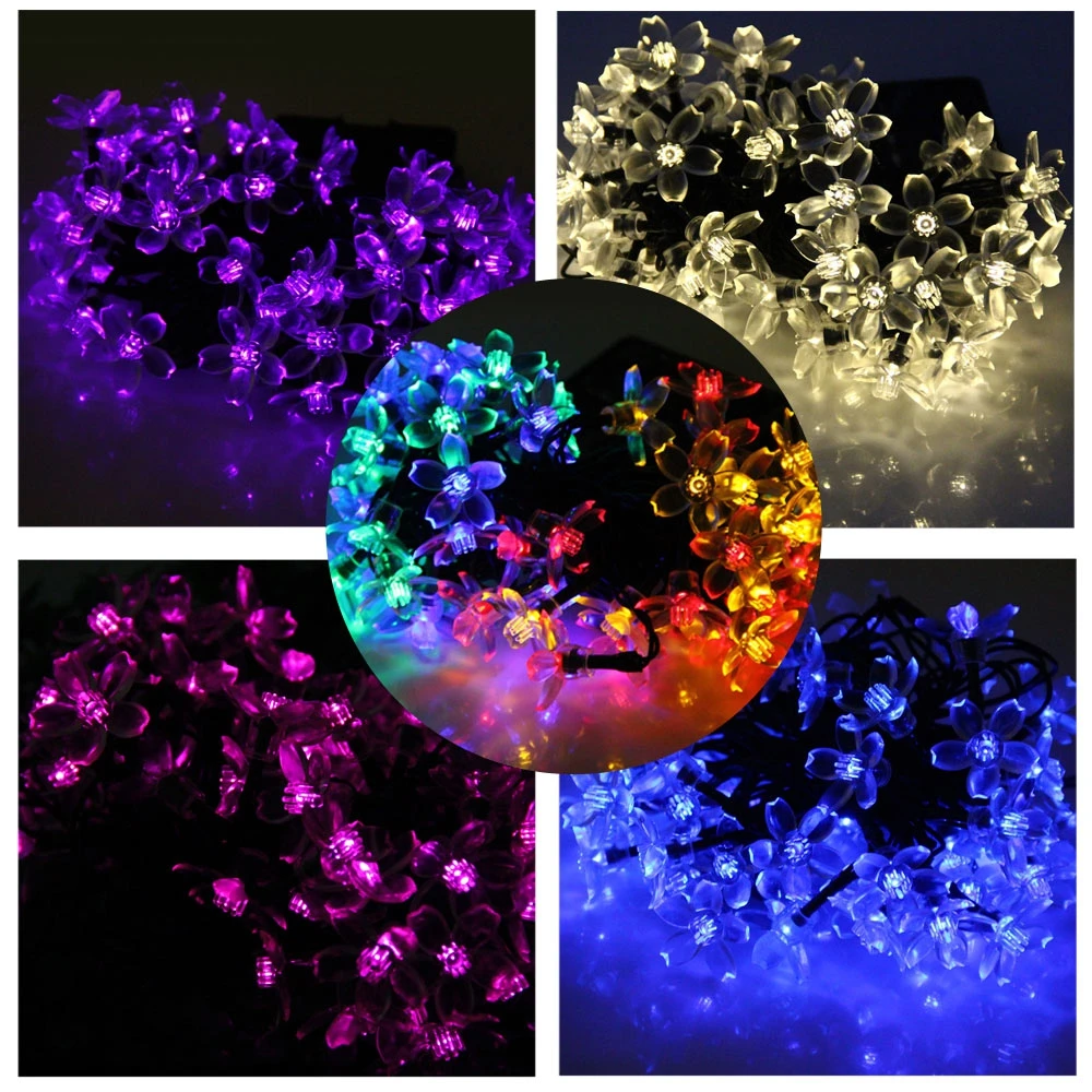 Lightme строки солнечный свет для свадьбы елка украшения светодиодный полосы 7 м 50 s