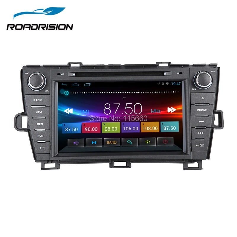 RoadRision 8 &quotAndroid 6 0 автомобиль DVD gps навигация для Toyota Prius левая рука вождения стерео