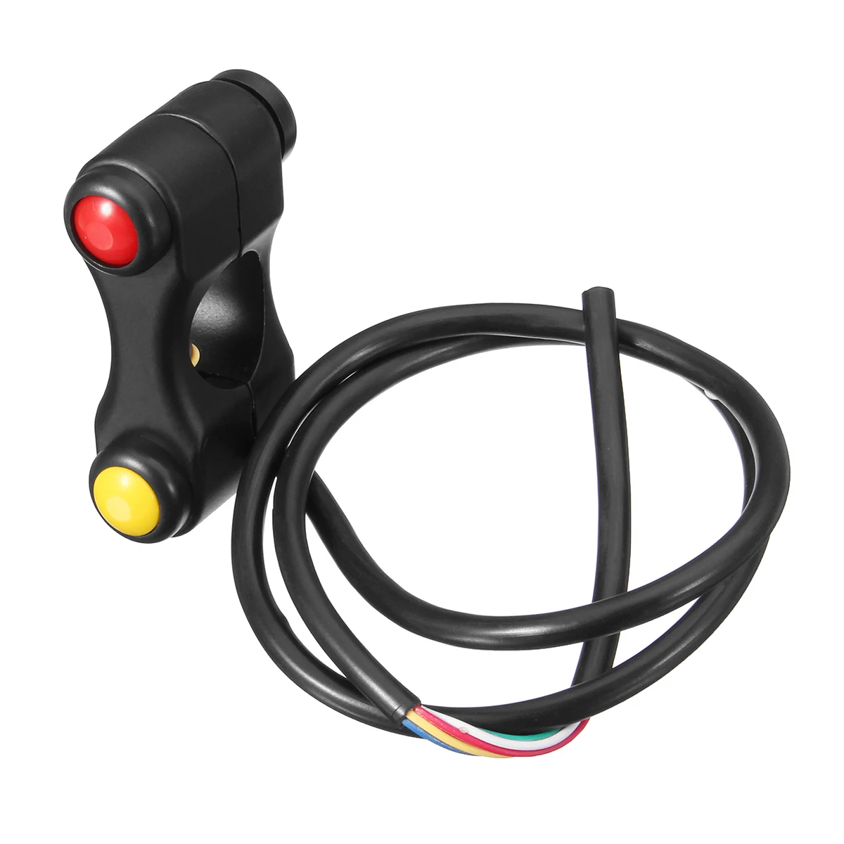 

3 Buttons Motorcycle Motorbike Handlebar Switch LED Fog Light Scooter handlebar Switches for Honda for Yamaha 22mm Long