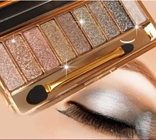9 Mixed Colors Diamond Bright Dazzle Glitter Mineral Eyeshadow Palette