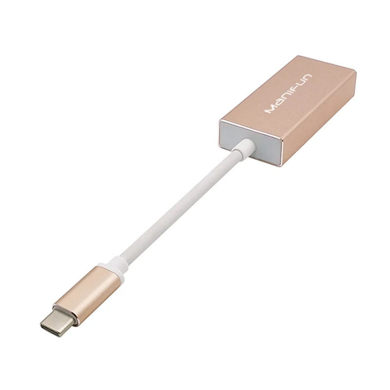 USB C 3.1 Type C to DisplayPort DP Adapter Support 4K Male to Female HDTV Converter Cable for Apple Macbook Projector Monitor (4)