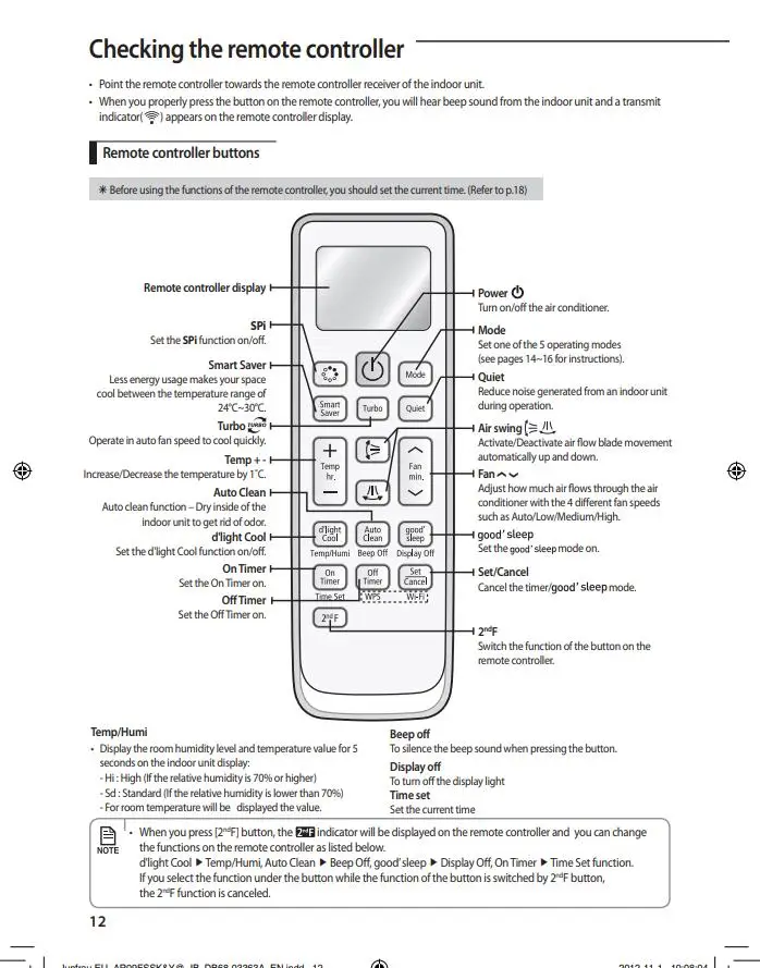 DB93-11489G пульт дистанционного управления для кондиционера samsung, совместимый DB93-11489C DB93 11489 DB93-11115K DB9311115K/M/R