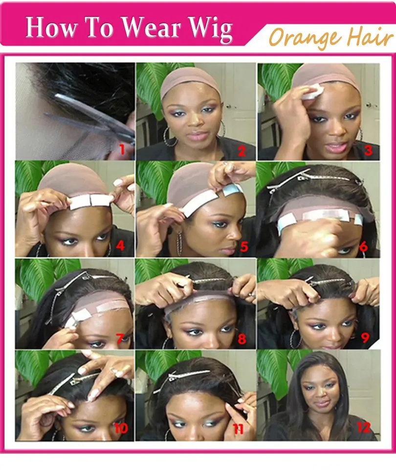 how to wear wig