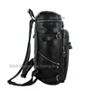 Mochila De Cuero genuino para hombre, mochila escolar para hombre, Mochila de cuero para hombre, mochila de viaje para hombre, bolsa para libros negros y marrones ► Foto 3/6