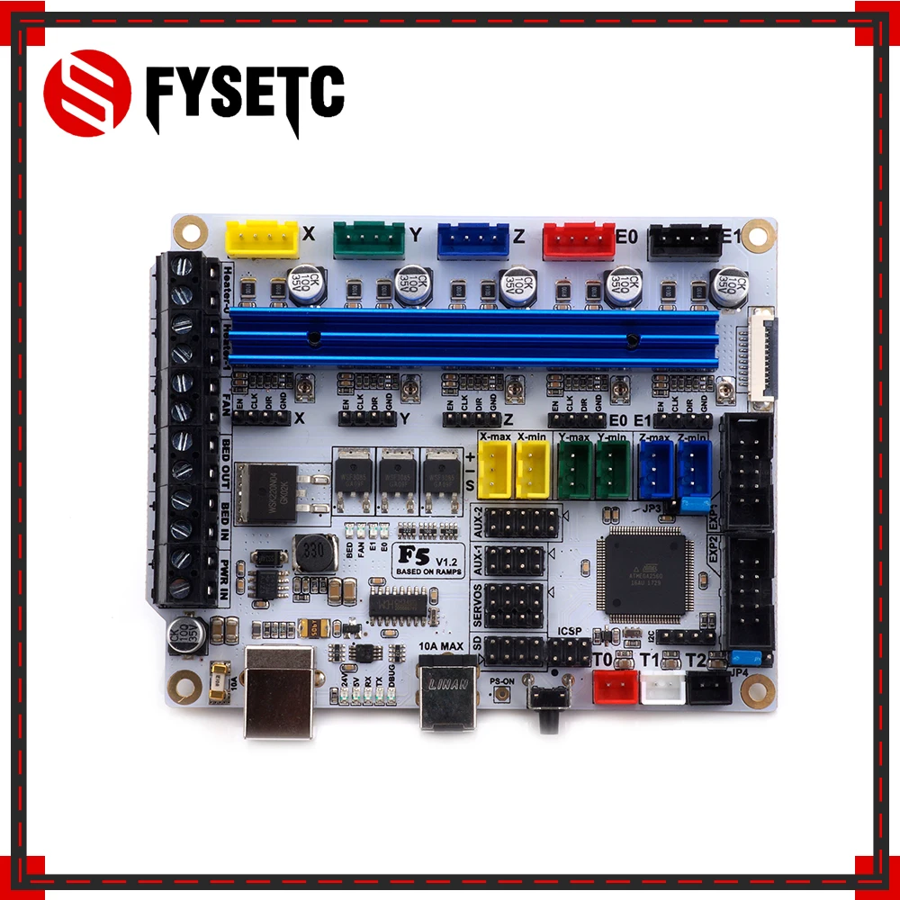 Платадля3DпринтераF5V1.2платауправлениянабазеATMEGA2560заменаоснования14и