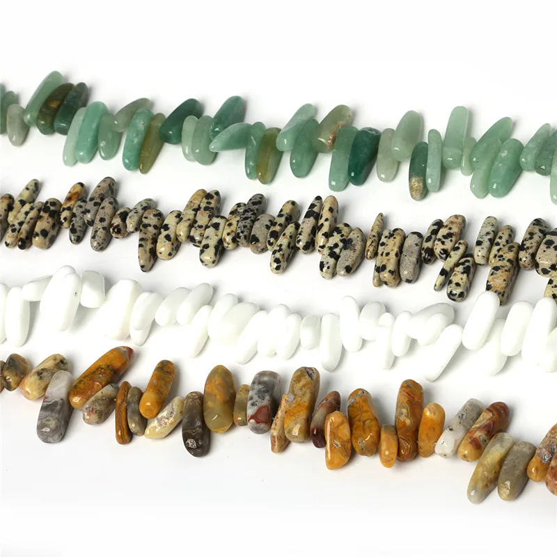 38cm/Str 10-30mm Approx 50pcs Chips Beads Freeform Gravel In Beads Natural Stone Beads For Jewelry Making Bracelet Strand DIY