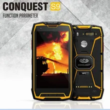 2016 Original Conquest S9 font b Rugged b font font b Phone b font IP68 Waterproof