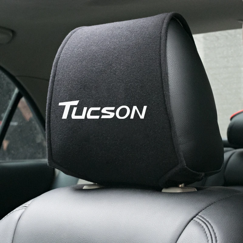 

For Hyundai Tucson 2017 2018 Accessories Car Styling Hot car headrest cover 1pcs