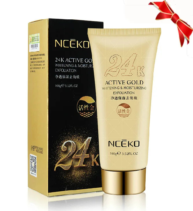 

Nceko24K series of active gold net through moisturizing exfoliating 100g cleaning pores dirt to dead skin
