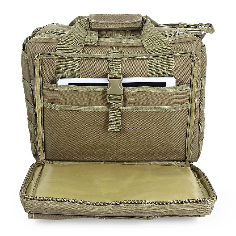 Outlife Открытый кемпинг плечо сумка Военная Тактическая Компьютерная сумка портфель Molle ноутбук камера сумка на плечо