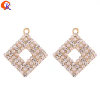 

Cordial Design 30Pcs 24*27MM Jewelry Accessories/Earrings Connectors/Square Shape/DIY/Jewelry Making/Hand Made/Earring Findings