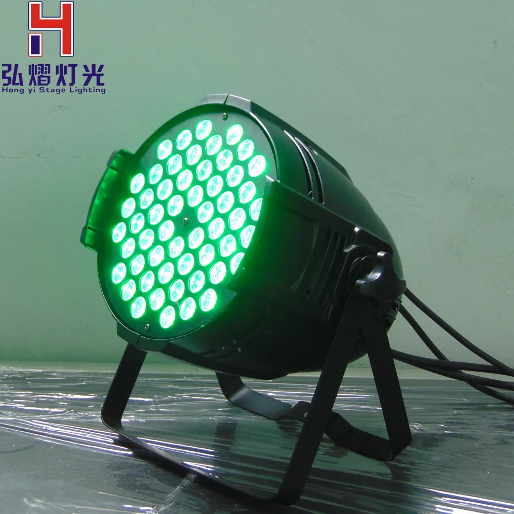 

HOT high quanlity 54X3W LED MINI PAR Can Slim Flat Par 54 RGB 3IN1 LED for Party Disco