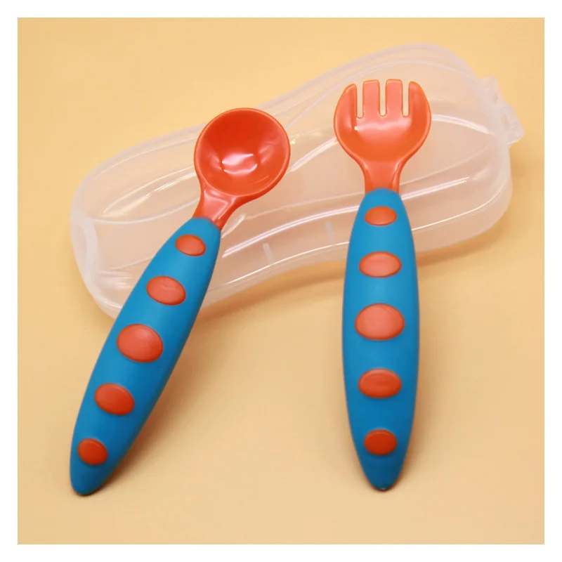 2016 Cute Baby PP Utensils Infant Tableware Baby Kids feeding spoon