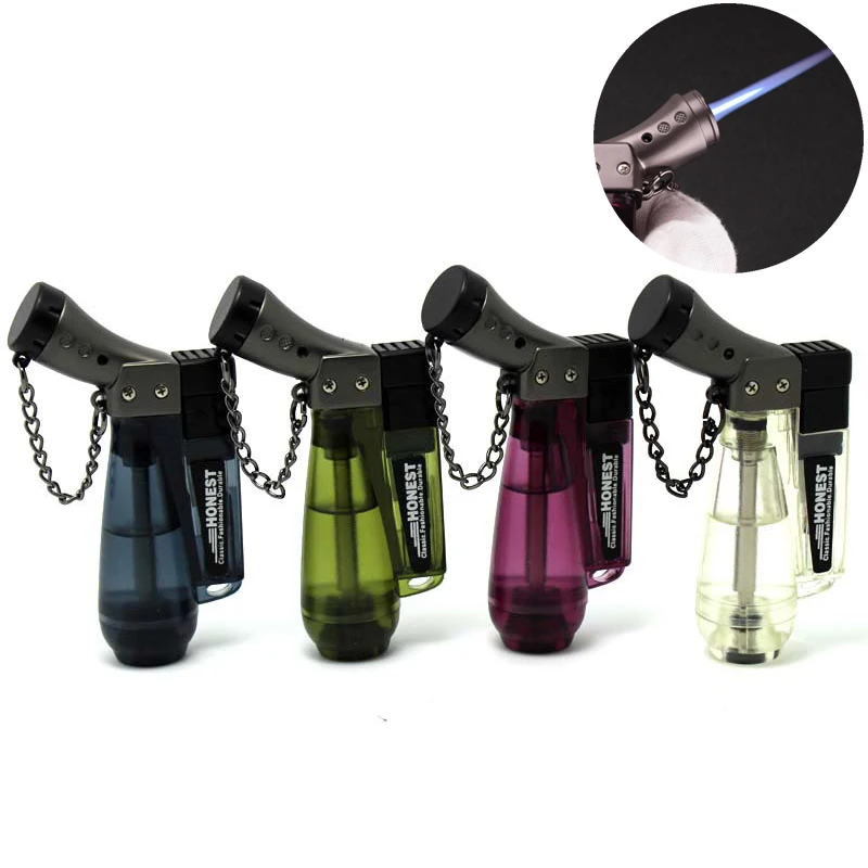 

Windproof Refillable 1300'C Butane Jet Torch Gas Lighter for Cigarette Cigar