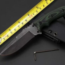 EX-F01 VG10 лезвие G10 Ручка Открытый фиксированный нож тактический нож Прямые ножи для выживания кемпинга мульти инструменты K оболочка