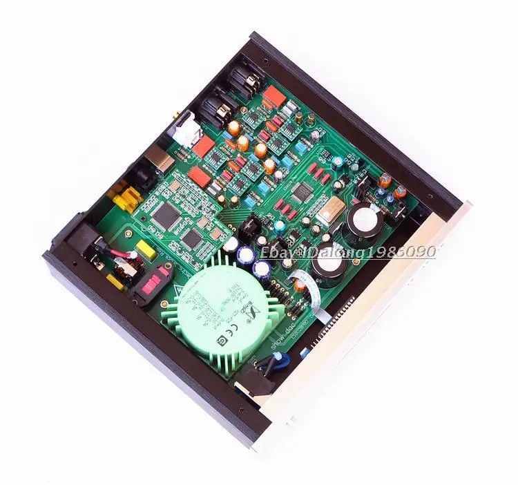 Готовый ES9028PRO DAC DSD / XLR выход + пульт дистанционного управления OPA1611A * 4 LME49990 2 для
