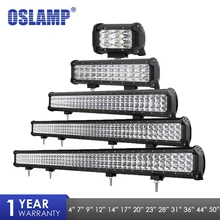 Oslamp светодиодный светильник " 7" " 12" 2" 23" 2" 31" 4" 50 дюймов светодиодный светильник для внедорожника ATV 4x4 4WD трейлер грузовик 12 24v