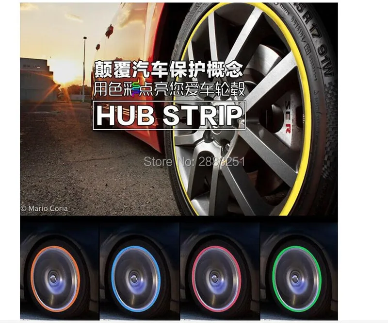 8M Car Styling Wheel Hub Sticker Decorative Strip for SUZUKI vitara swift sx4 jimny grand 2016 samurai Accessories | Автомобили и