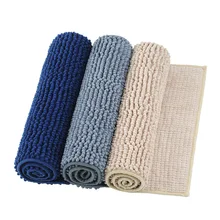 Коврики из микрофибры, шенилловый напольный коврик, мягкий внутренний моющийся коврик для ванной комнаты, для столовой, для дома, спальни, противоскользящий ковер