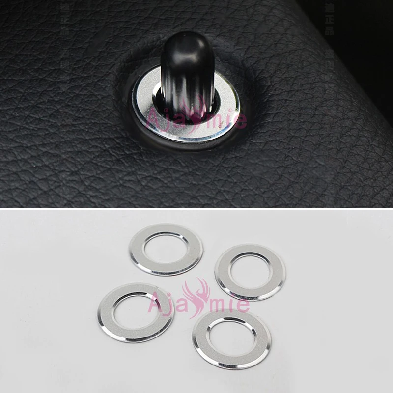 For Mercedes Benz E Class Interior Moulding Door Lock Ring Cover Trim