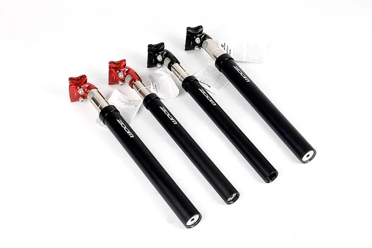 ZOOM suspension bike seat 27.2 / 31.6*350mm aluminum seat suspension