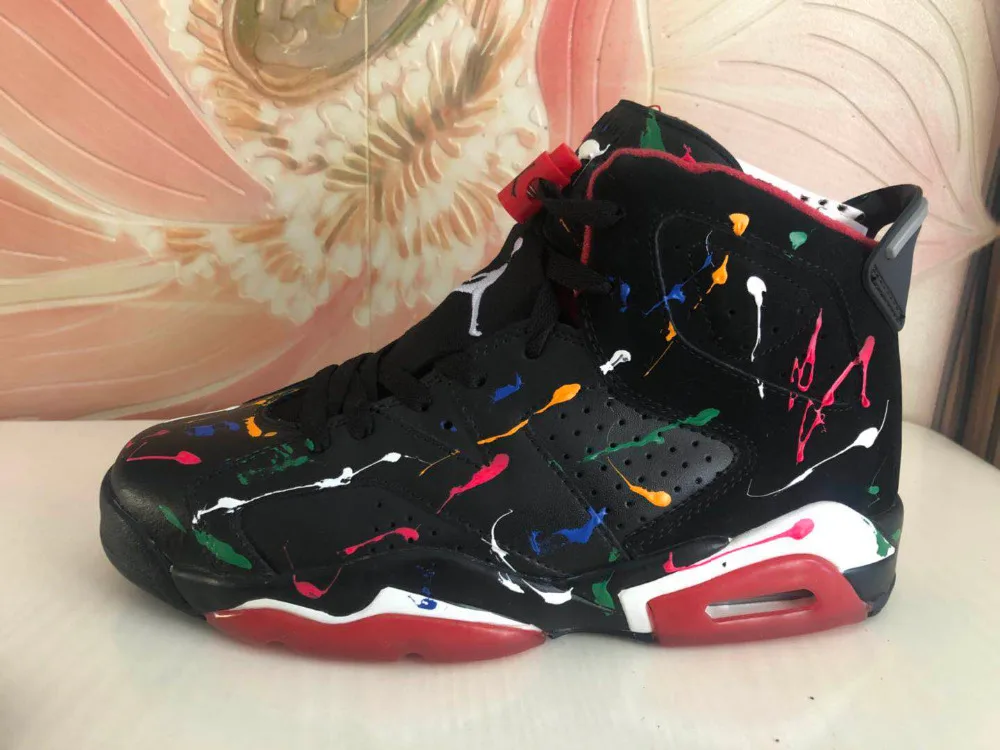 

2018 Jordan 6 Women Basketball Shoes Metallic Women Sneaker Sport Shoes Comprehensive Breathable Height Increasing 36-40